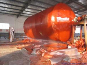 China SPUA Coating Polyurethane Foam Filled Fenders 700mm*1500mm wholesale