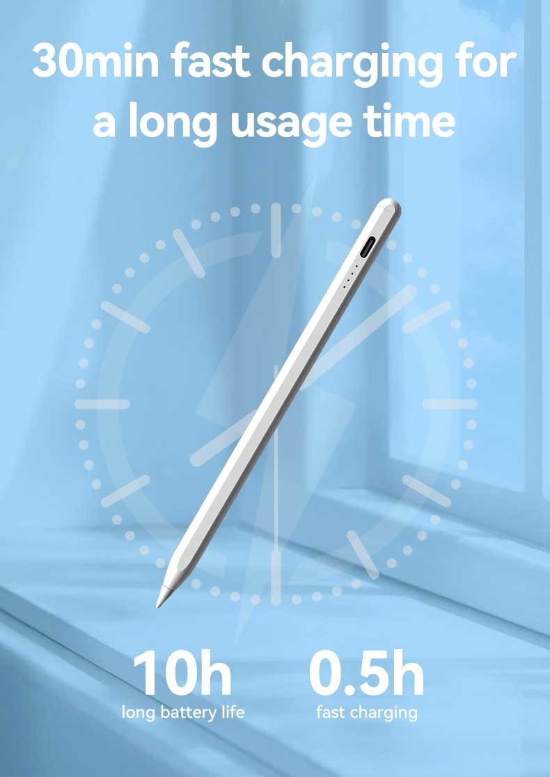 Fine Point Aluminum Stylus Pen with Smooth Grip Universal Compatibility