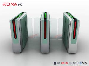 China 304 SS Sliding Barrier Gate Turnstile Card Swipe Fingerprint Security Entrance Machine wholesale