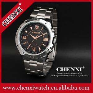 China Rose Gold 027C Watch Luxury Cool Man's Watches Wholesale Price China Watch Market Japan Movt Stainless Steel Watch Man wholesale