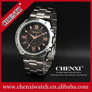 China Rose Gold 027C Watch Luxury Cool Man's Watches Wholesale Price China Watch Market Japan Movt Stainless Steel Watch Man on sale