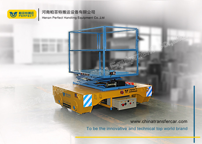 1-50t Rail Transfer Trolley Customization Heavy Load Electric Equipped Lifting Table