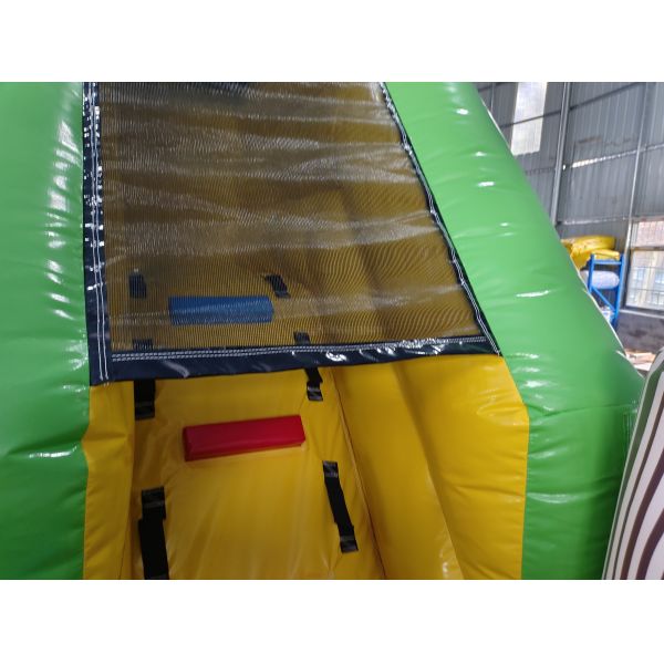 Digital Printing Inflatable Combo Funny Infant Playground Corn Farm Theme Inflatable Bouncy House With Slide For Kids