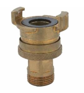 China Male thread Geka Hose Couplings Quick Connection With Adjusting Ring wholesale