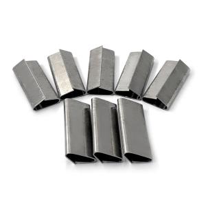 China Polyester Metal 1/2 Steel Strapping Seals Packaging Buckle Rm700MPA wholesale