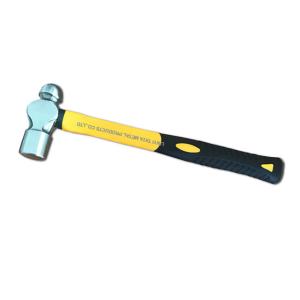 China Ball peen hammer with fiberglass handle wholesale