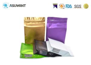 China Metallized Standing Flat Bottom k Coffee Stand Up Bags wholesale