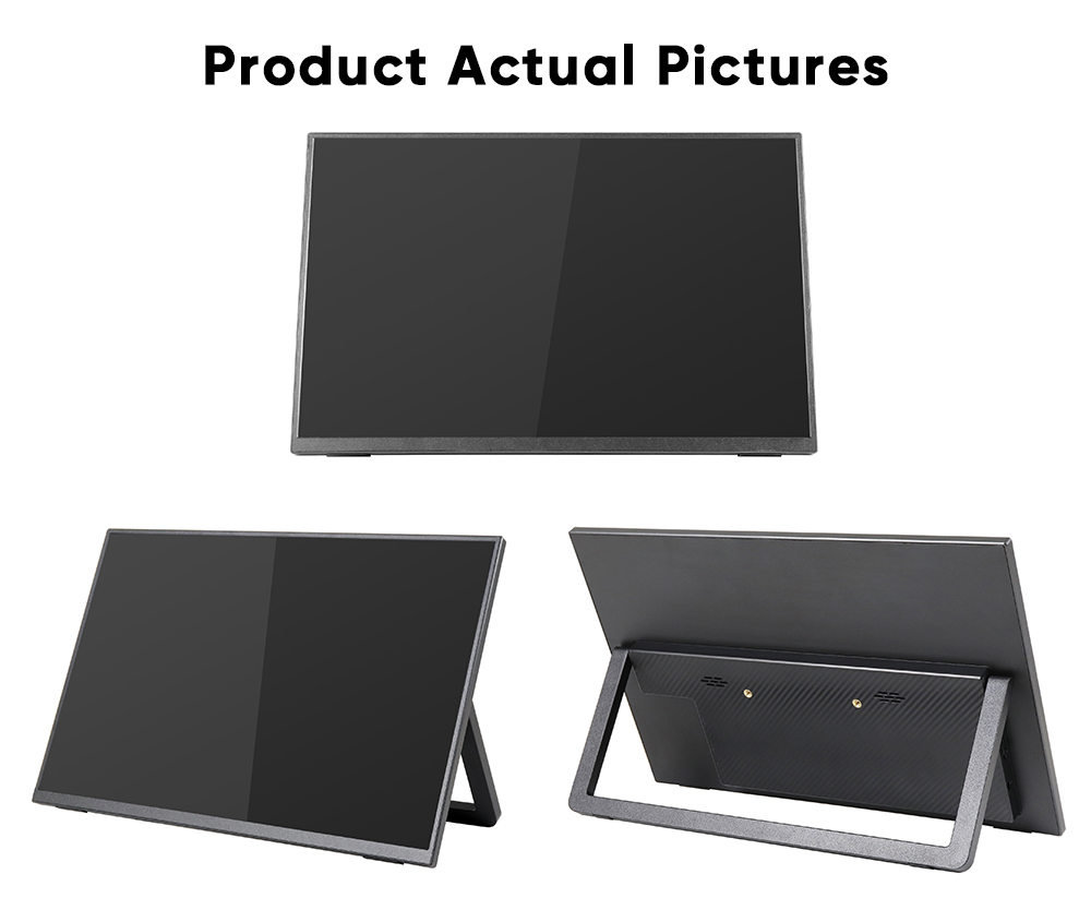 HD Mini 15.6 Inch FHD 1080P LCD Dual Screen Portable Monitor Type C For PC Phone PS5