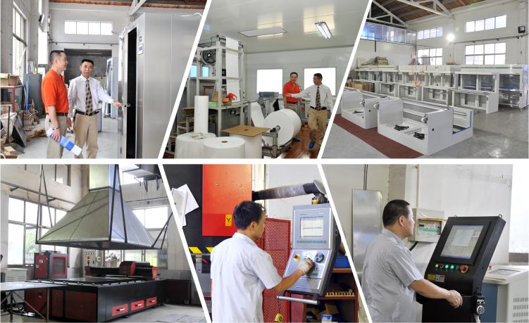 Electronic Dust Free Clean Room Air Filter Epoxy PVC ACR