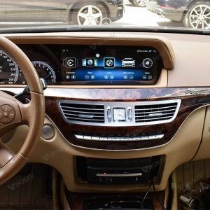 China Mercedes Benz Classic W221 W216 android touch screen Radio car stereo support wireless carplay wholesale