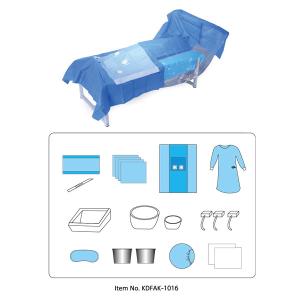 China Hospital Material Disposable Sterile Dressing Packs With Gloves wholesale