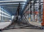 470 - 630 Mpa TV / Radio Antenna Tower With Angle / Tubular Steel Member