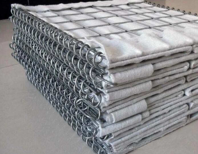 Rectangle Rock HESCO Wall 76*76mm Rock Cage Retaining Wall