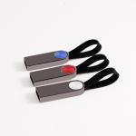 OEM 32GB 64GB 2.0 Metal USB Flash Drive UDP chips With Lanyard