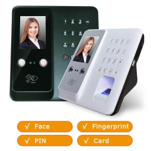China Wall Mounted 2.8 Inch Face Recognition Time Attendance System wholesale
