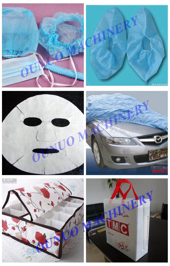 Single S Type PP Spunbond Nonwoven Making Machine For Non Woven Bags