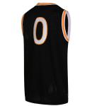 Colorful Basketball Team Jerseys Garments Loose Fit OEM Service Anti Bacterial
