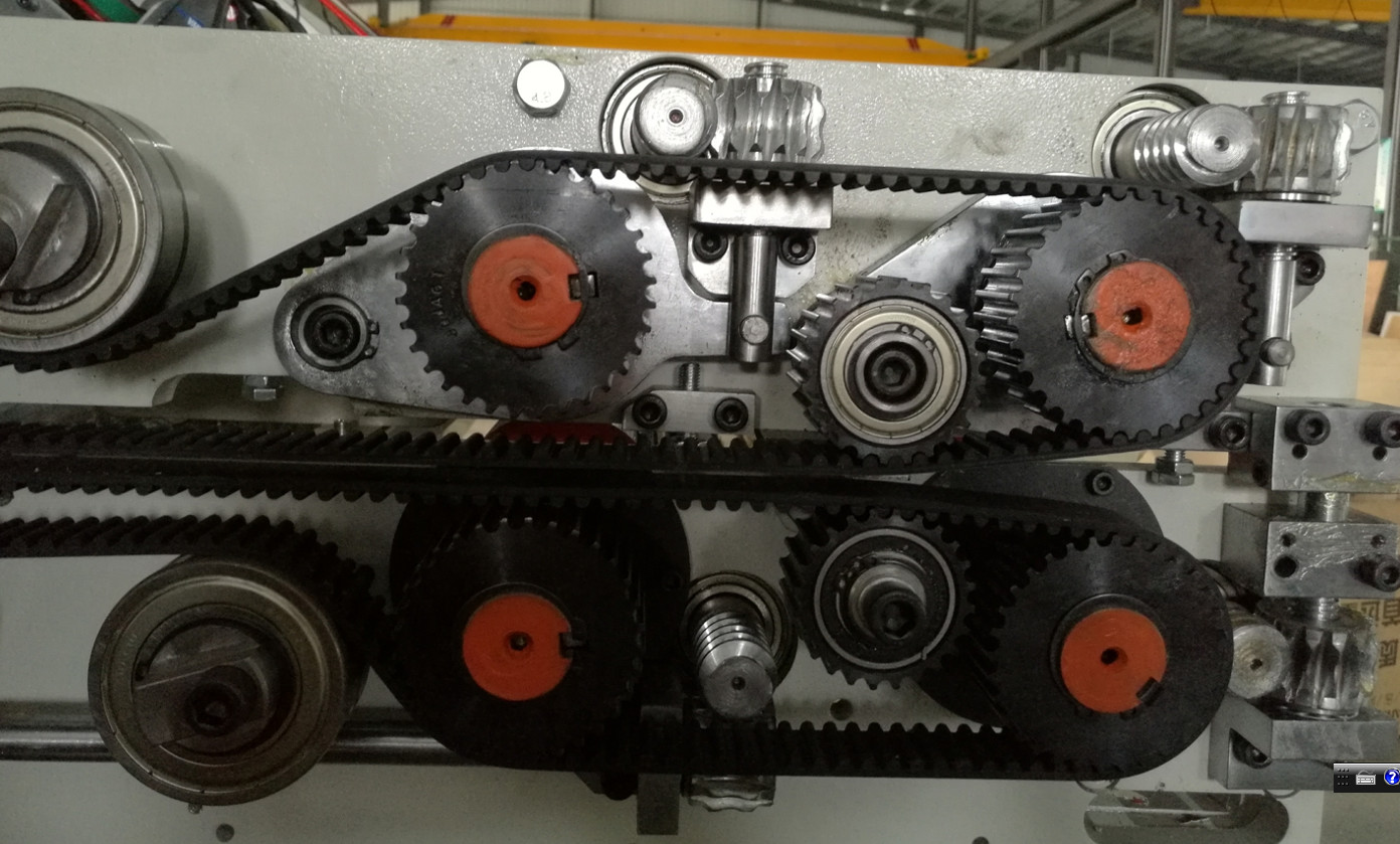 Leading Edge Feeder Automatic Flute Laminator Machine 29KW DX-2100