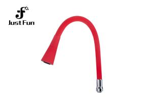 China Red Color Water Saving Kitchen Faucet , 360° Universal Silicone Kitchen Faucet wholesale
