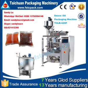 China Vegetable oil / Alcohol / cosmetic filling &amp; packaging machine , cosmetic packing machine wholesale