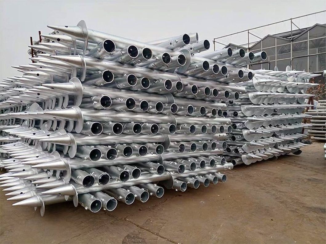 Superior Quality Solar Photovoltaic Galvanized ASTM A153 Standard Helical Pile Anchor