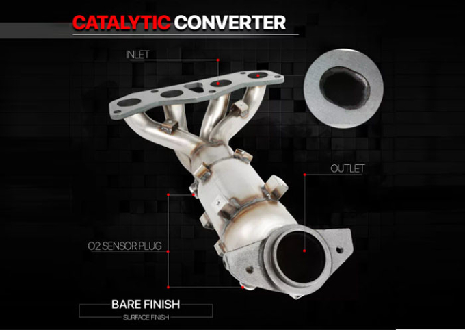2002-2006 Nissan Sentra LE S SE-R Nissan Catalytic Converter Euro 3 4 5