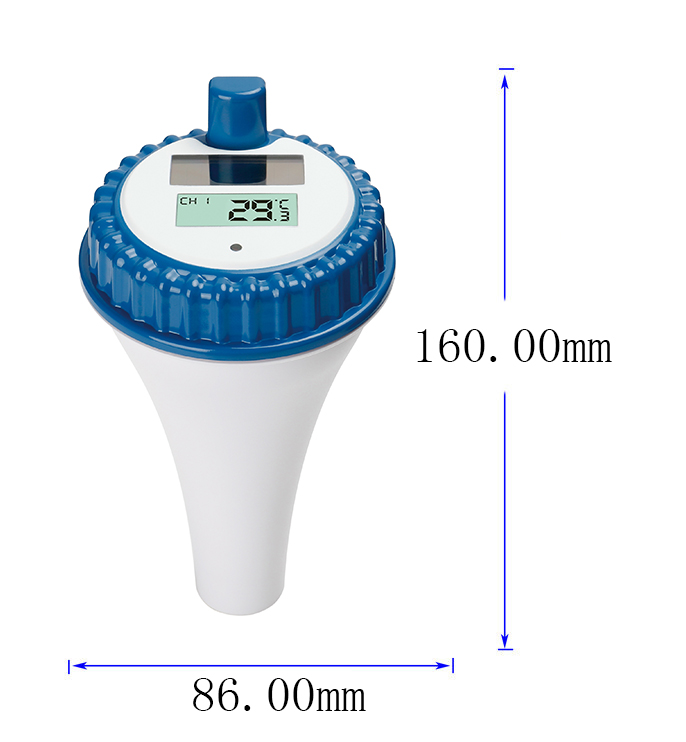 Digital Floating Solar Pool Thermometer For Outdoor Water Temperature Measurement