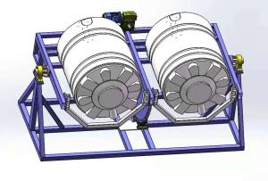 China Open fire Water Tank Manufacturing Machine 380V 50Hz 3 Phases Automatic wholesale