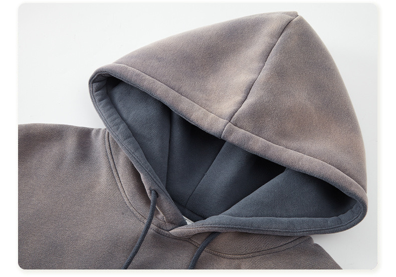 Fashion Winter Solid Color Hoody Plus Size Hoodie European Brand Men&prime;s Hoodies Suits