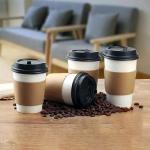 Competitive Price Take Away 28oz Recyclable White Paper Water Cups