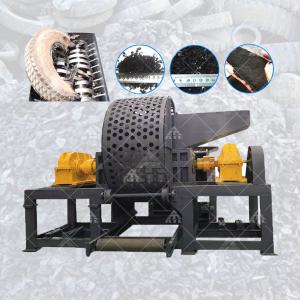 China China Tire Recycling Line Machine Tyre Chips Scrap Shredder wholesale