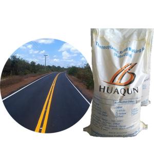 China Standard BS 3262 Crack Resistant Traffic Line Yellow Paint 25kg/bag wholesale