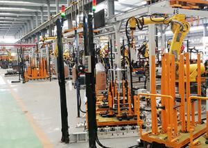 China Sports Equipment Automatic Welding Production Line With ±0.1mm Repeat Positioning Accuracy wholesale