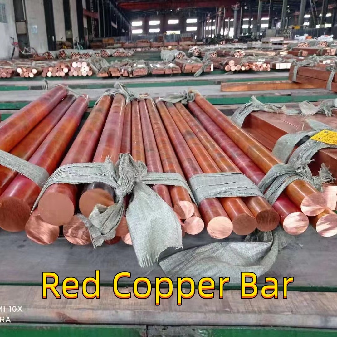 ASTM C10100 C11000 Copper Bar High Conductivity Oxygen Free Copper Rod 10-200mm