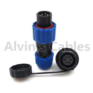 China SD13 Waterproof Plastic Electrical Connectors 5 - 25A Rated Current Solder Termination wholesale