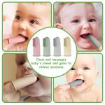 Baby Tooth Cleaning Silicone Finger Brush For Newborn Infants 360 Degree 3.5g