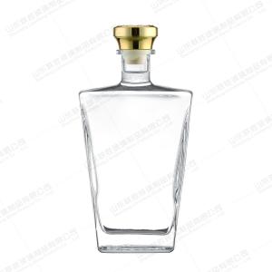 China Bottle Material Healthy Lead Free Clear Glass Water Bottle PVC Shrink Capsule wholesale