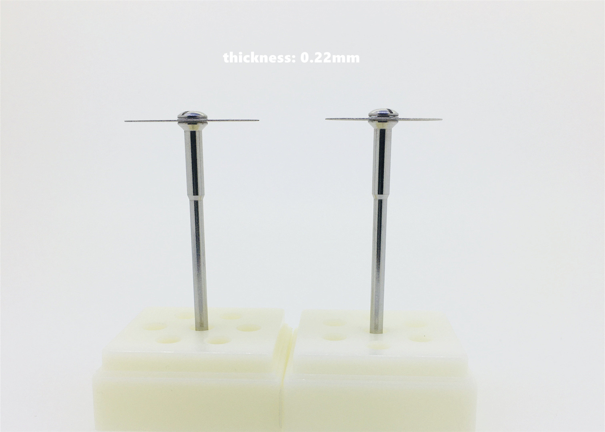 Plated Flexible Diamond Discs Cutting Wheel 0.22mm Zirconia Emax For Porcelain