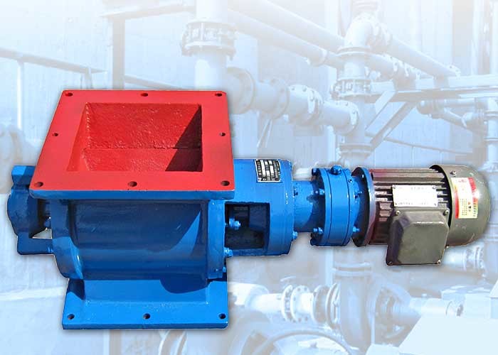 Cast Iron Impeller Feeder , Rotary Joint Valve Customized Auxiliary Transmission Device
