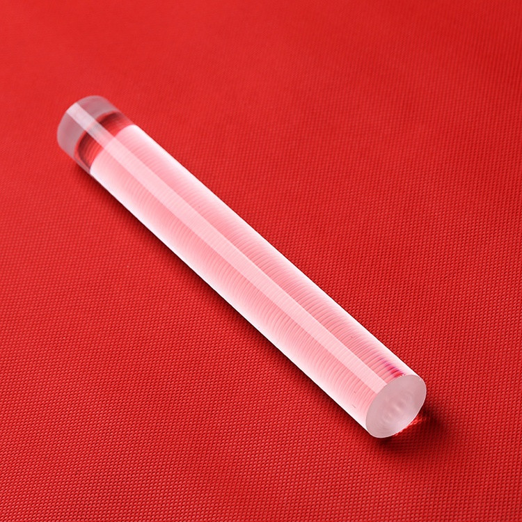 High Temperature Resistant High Purity Quartz Rod Light Guide Rod Quartz Glass Tube Custom Quartz Instrument
