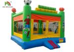 Green Custom Outdoor Adult Inflatable Large PVC Tarpaulin Commercial Bouncy