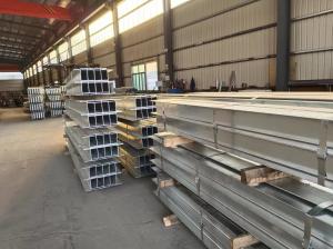 China Q235B S355JR Metal Galvanized Steel H Beam Posts Hot Dip wholesale