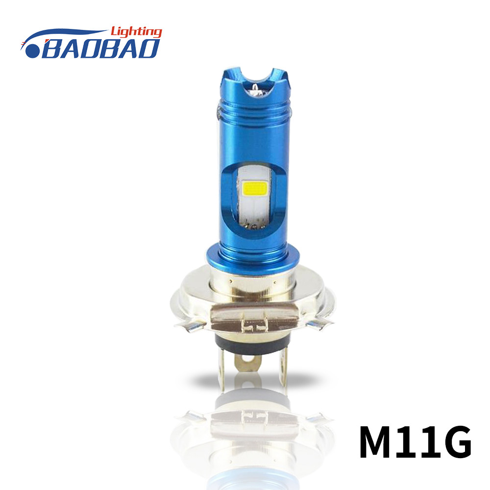 M11G RTD H4 850Lumen BA20D Motorcycle led headlight