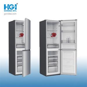 China 250L Frost Free Double Door Bottom Freezer Refrigerator With Water Dispenser wholesale