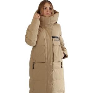 China FODARLLOY Women's Winter Outerwear Cotton-Padded Jacket Medium-Long Thin Waist Wadded Jacket Thick Coat wholesale