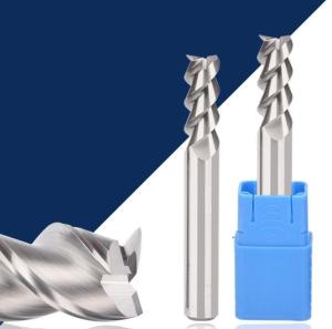 China 3 Flute High Speed Steel Cutter HSS End Mill With Cobalt wholesale