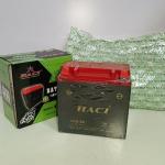 Red Cover Motorcycle Battery 12N9 12N9-BS Battery Replacement A Grade