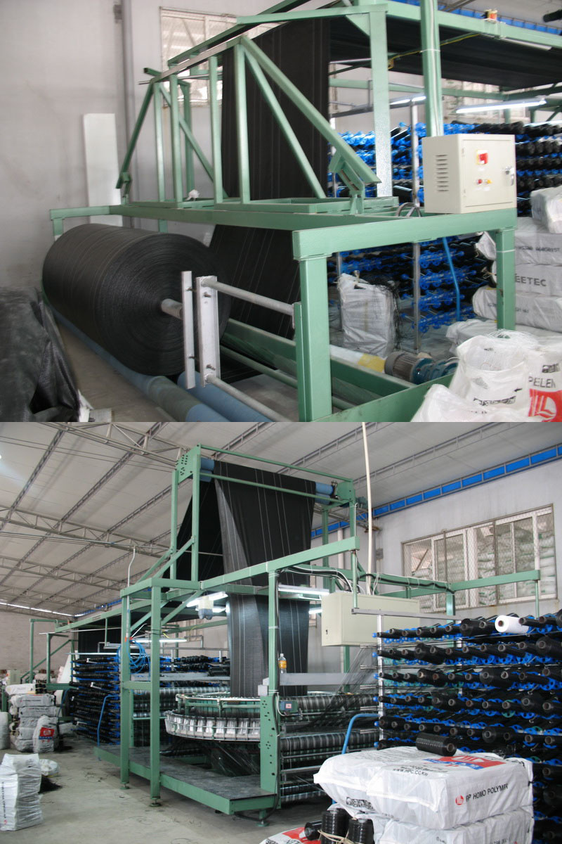 Heavy Type 10 Shuttles Circular Loom Machine for Geotextile Container Bag