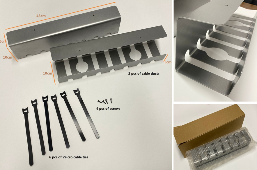 Transform Your Desk with Cable Duct Functional and Versatile Cable Management