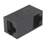 90 Degree RJ45 Cable Coupler Female To Female Straight Extension